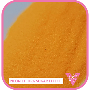Neon Lt. Orange Sugar Effect