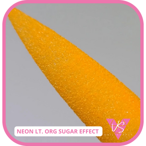 Neon Lt. Orange Sugar Effect