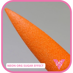 Neon Orange Sugar Effect