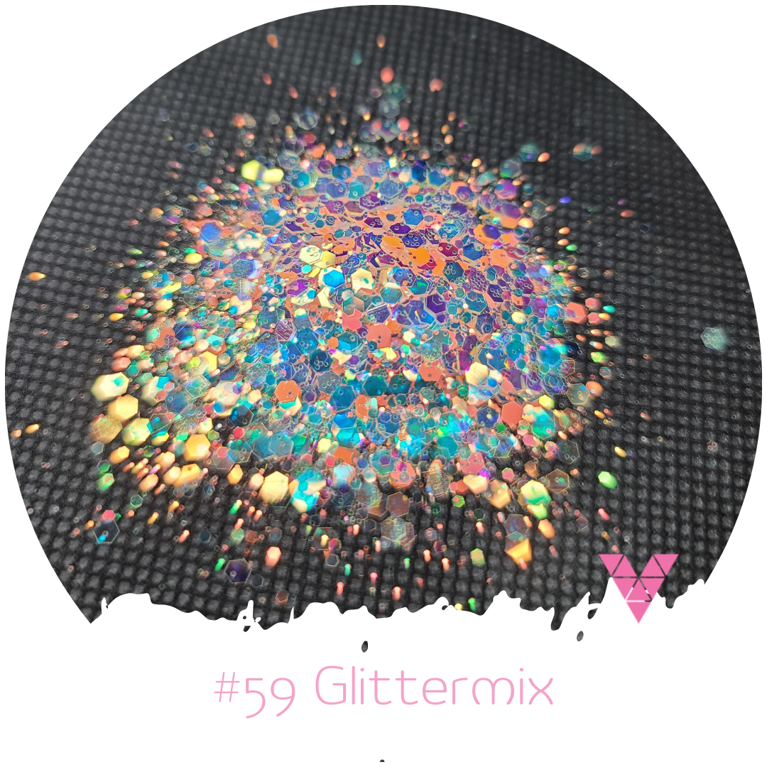 Falling #59 Glittermix