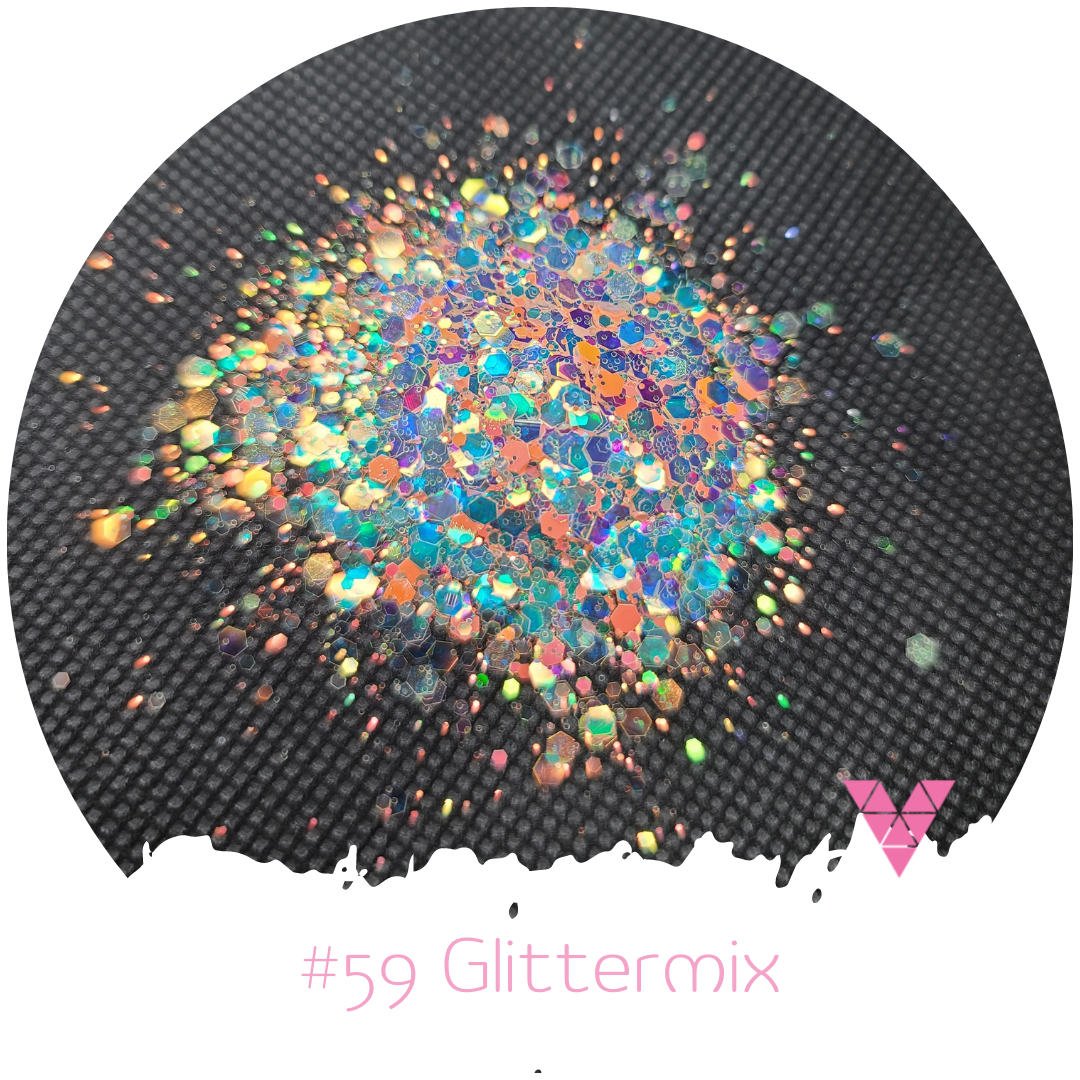 Falling #59 Glittermix