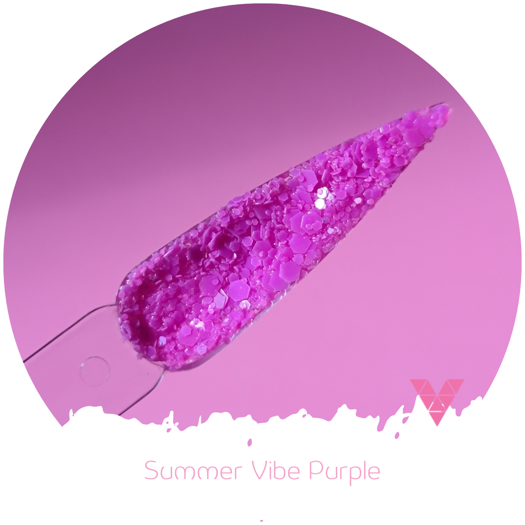 Ambiente de verano púrpura