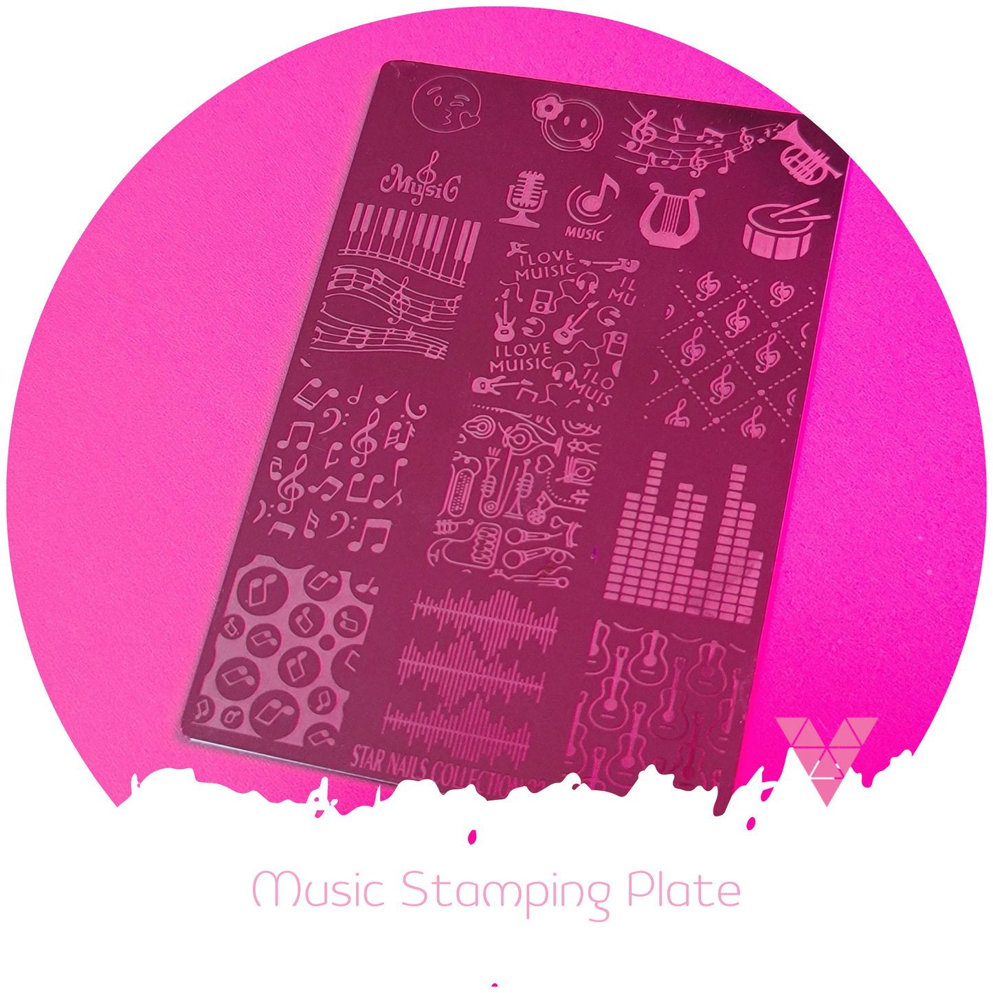 Music Stamping Plate
