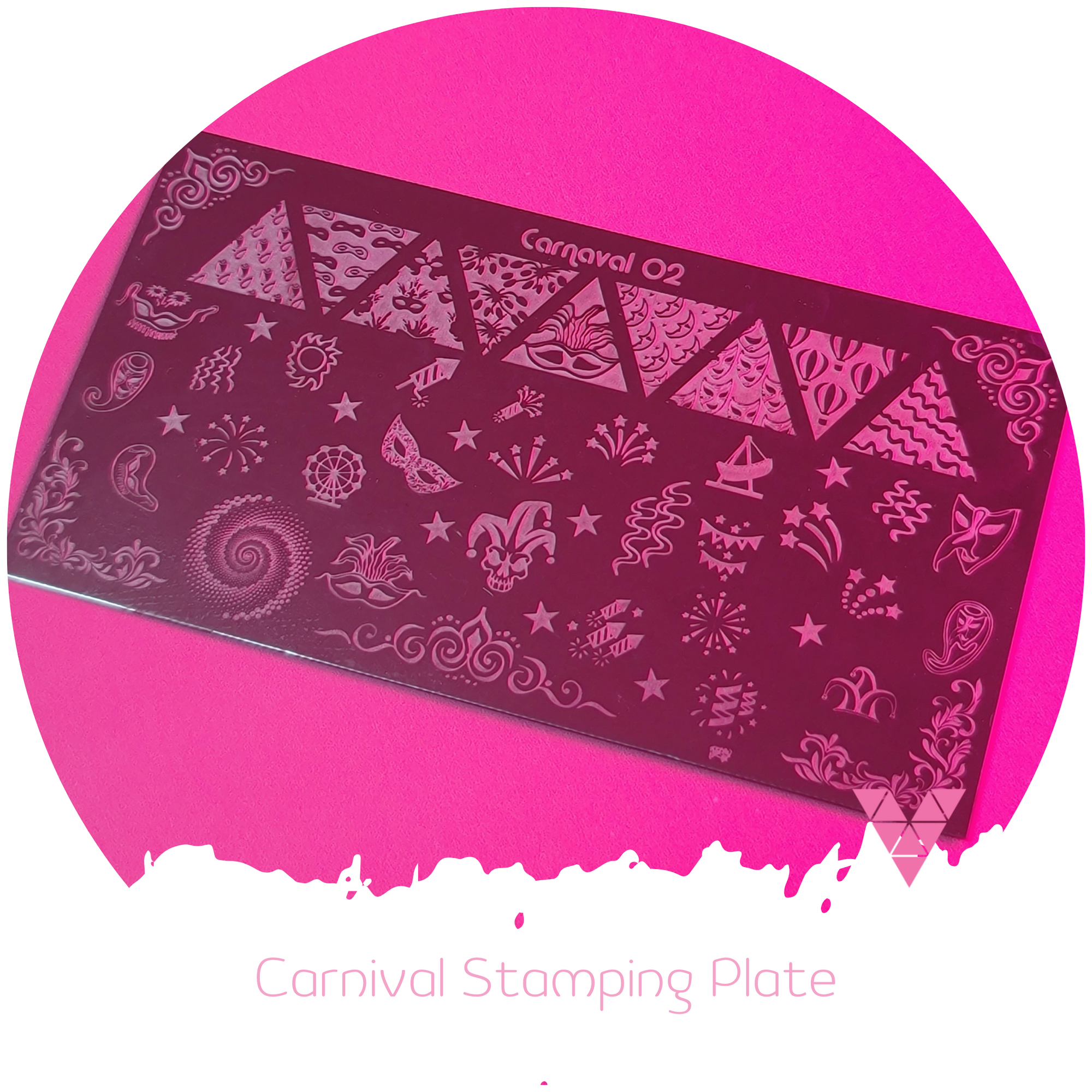 Carnival Stamping Plate