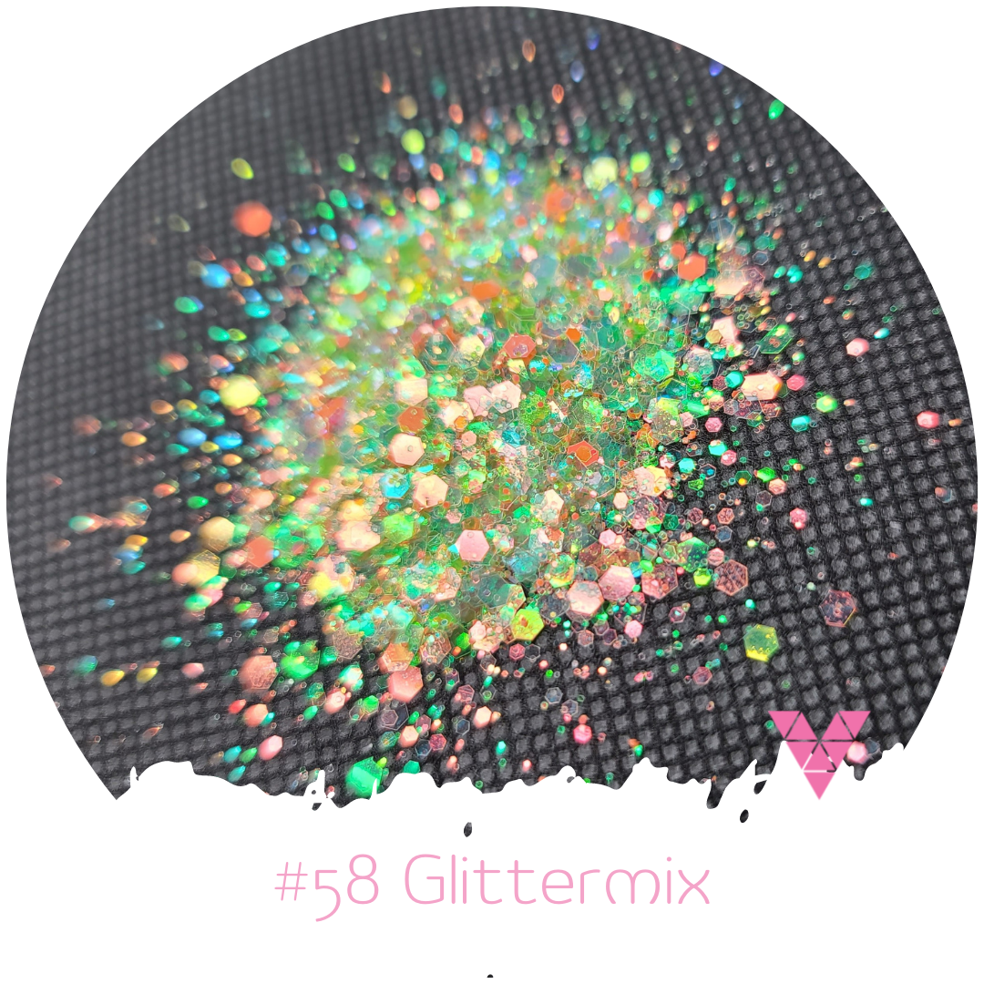 Falling #58 Glittermix